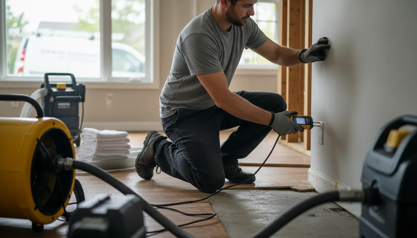Water Damage in Bryan